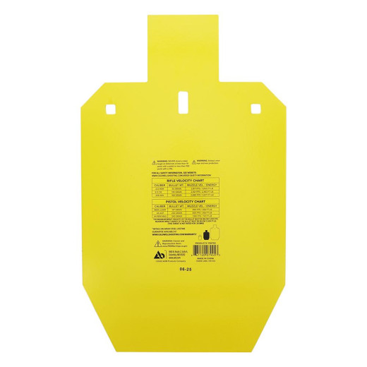 Caldwell AR500 66% IPSC Steel Target